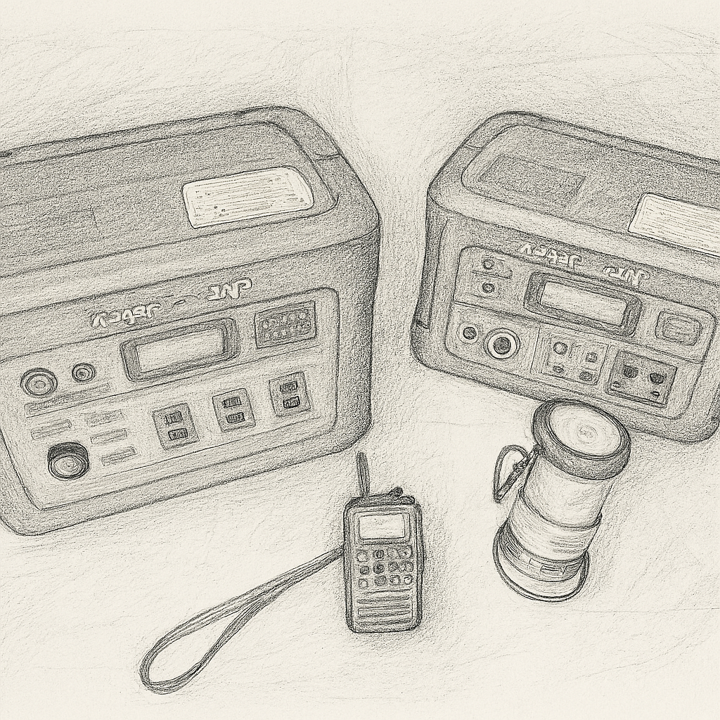 防災グッズの写真